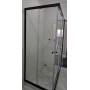 Australia Custom made Semi-Frameless Corner Sliding Shower Screen (1100-1200) * (1100-1200) *1950